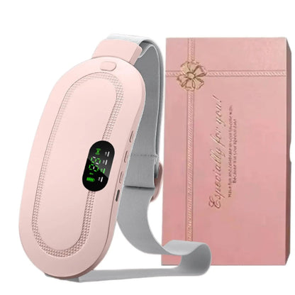 Rechargeable Electric Heating Pad for Period Pain Relief, Heated Waist & Belly Belt for Women & Girls