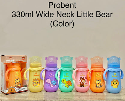Probent Wide Neck Baby Bottles | Choose Your Favorite Design & Size For Your Little One