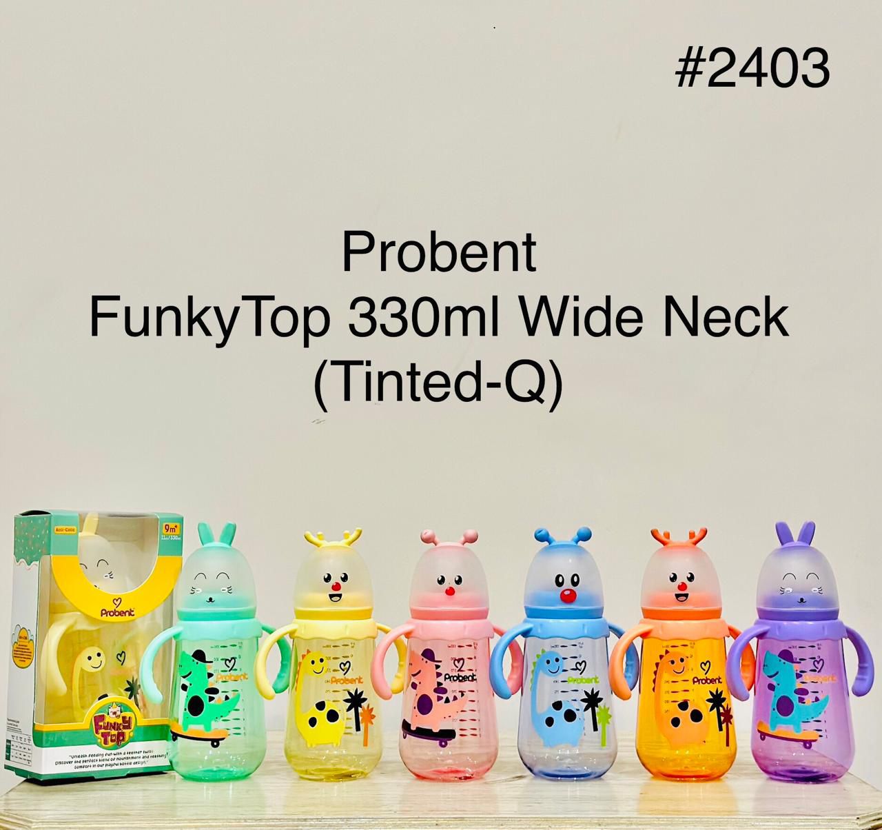 Probent Wide Neck Baby Bottles | Choose Your Favorite Design & Size For Your Little One