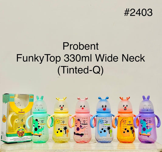Probent Wide Neck Baby Bottles | Choose Your Favorite Design & Size For Your Little One